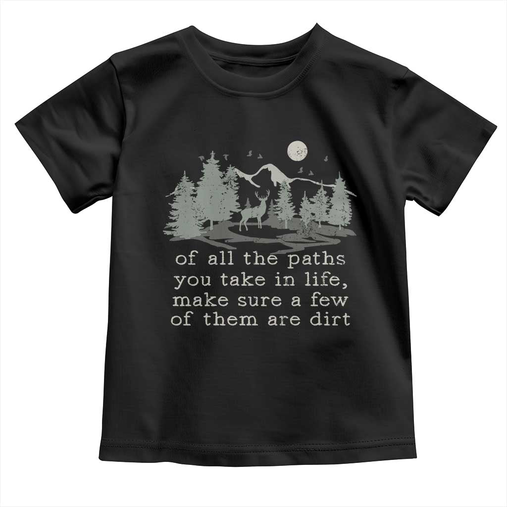 Retro Nature Wildlife Outdoor Toddler T Shirt Camping Forest Hiking Vintage TS10 Black Print Your Wear