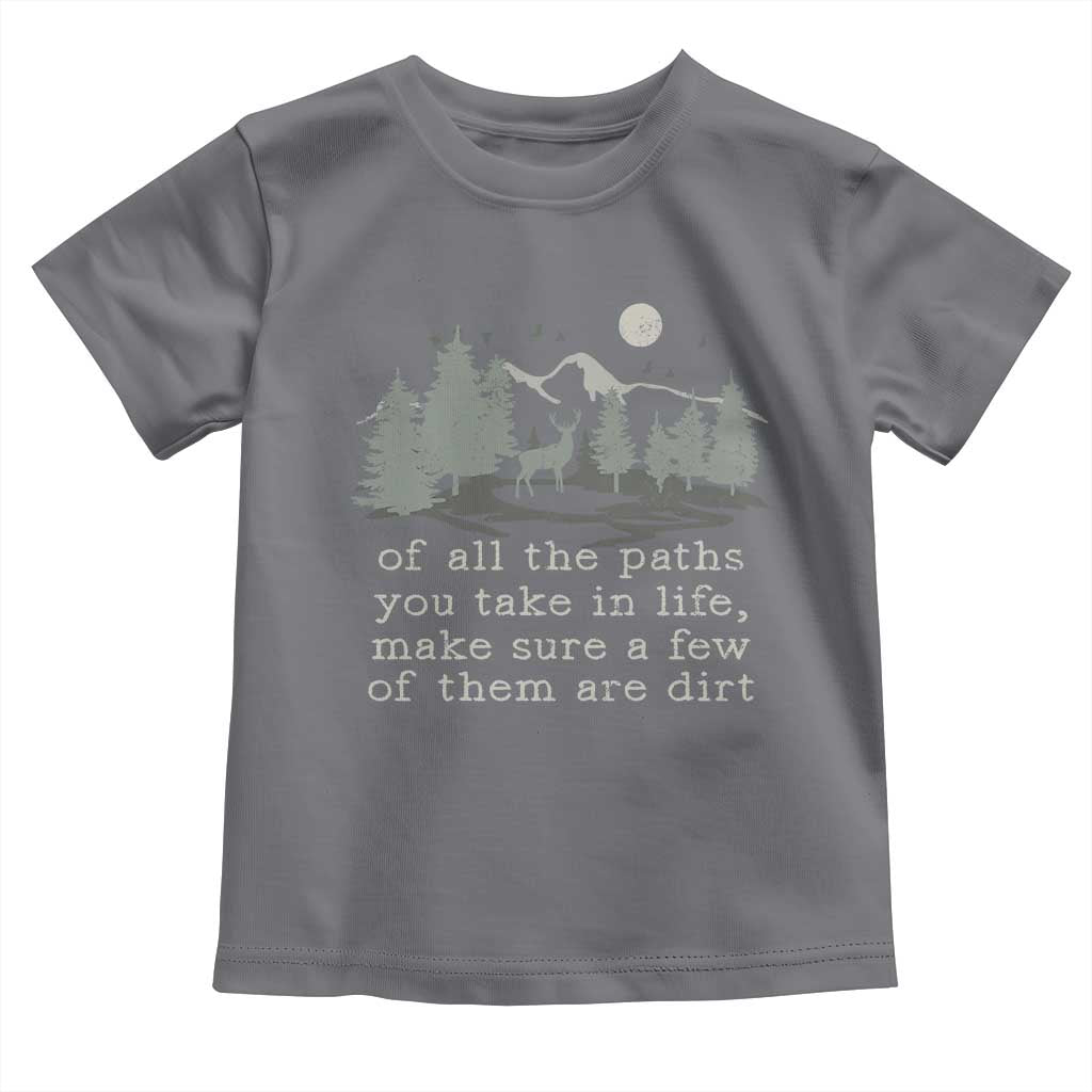 Retro Nature Wildlife Outdoor Toddler T Shirt Camping Forest Hiking Vintage TS10 Charcoal Print Your Wear