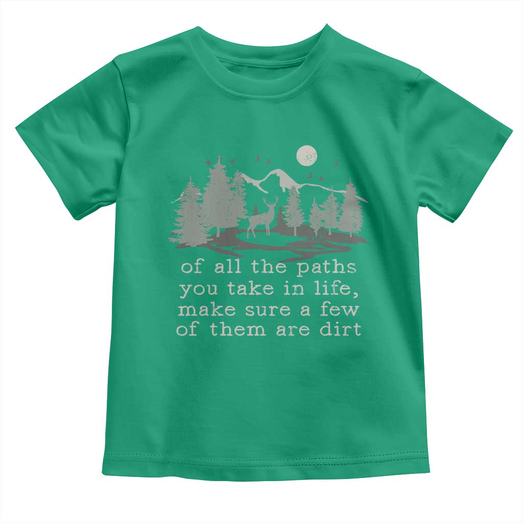 Retro Nature Wildlife Outdoor Toddler T Shirt Camping Forest Hiking Vintage TS10 Irish Green Print Your Wear