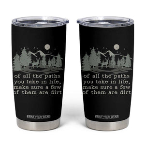 Retro Nature Wildlife Outdoor Tumbler Cup Camping Forest Hiking Vintage TS10 Black Print Your Wear