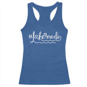Lake Mode Racerback Tank Top Summer Vacation Outdoor Camping TS10 Royal Blue Print Your Wear