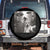 Cat Selfie With Bigfoot UFO Spare Tire Cover Funny Cat Lover Gifts TS10 No hole Black Print Your Wear