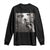 Raccoon Selfie With Bigfoot UFO Long Sleeve Shirt Funny Feral Lover Gifts TS10 Black Print Your Wear