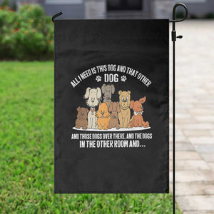 Funny Dog Lover Garden Flag Fur Mama Dad Dog Rescue TS10 Print Your Wear