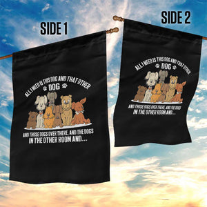 Funny Dog Lover Garden Flag Fur Mama Dad Dog Rescue TS10 Print Your Wear