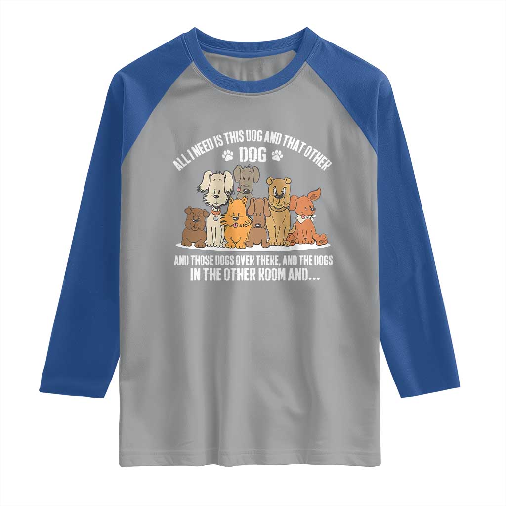 Funny Dog Lover Raglan Shirt Fur Mama Dad Dog Rescue TS10 Sport Gray Royal Print Your Wear
