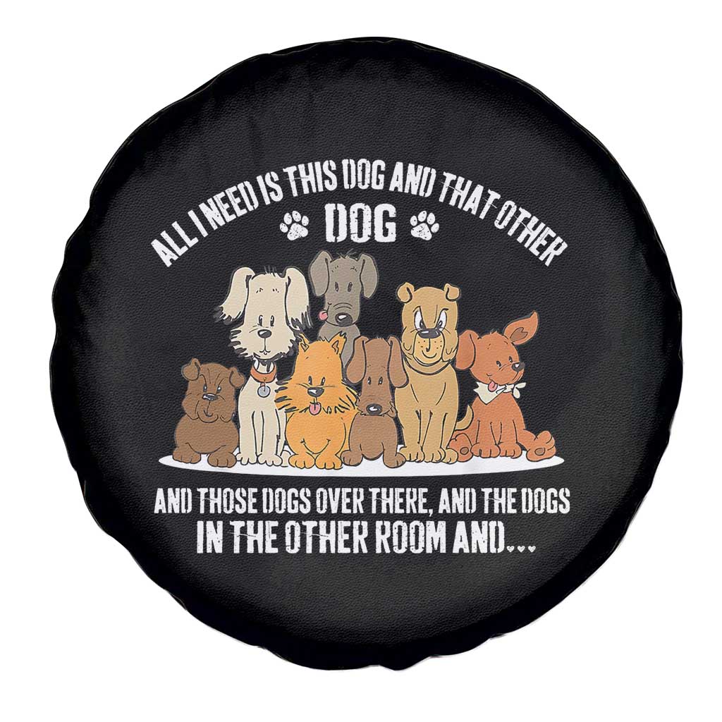 Funny Dog Lover Spare Tire Cover Fur Mama Dad Dog Rescue TS10 Print Your Wear