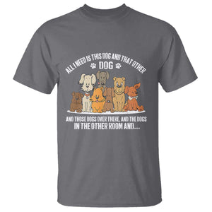 Funny Dog Lover T Shirt Fur Mama Dad Dog Rescue TS10 Charcoal Print Your Wear