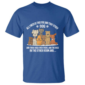 Funny Dog Lover T Shirt Fur Mama Dad Dog Rescue TS10 Royal Blue Print Your Wear
