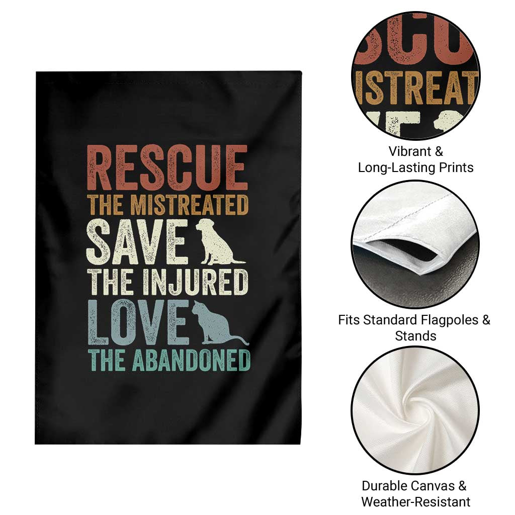 Adopt A Shelter Pet Garden Flag Rescue Save Love Cat Dog Adoption Animal Rescue TS10 Print Your Wear