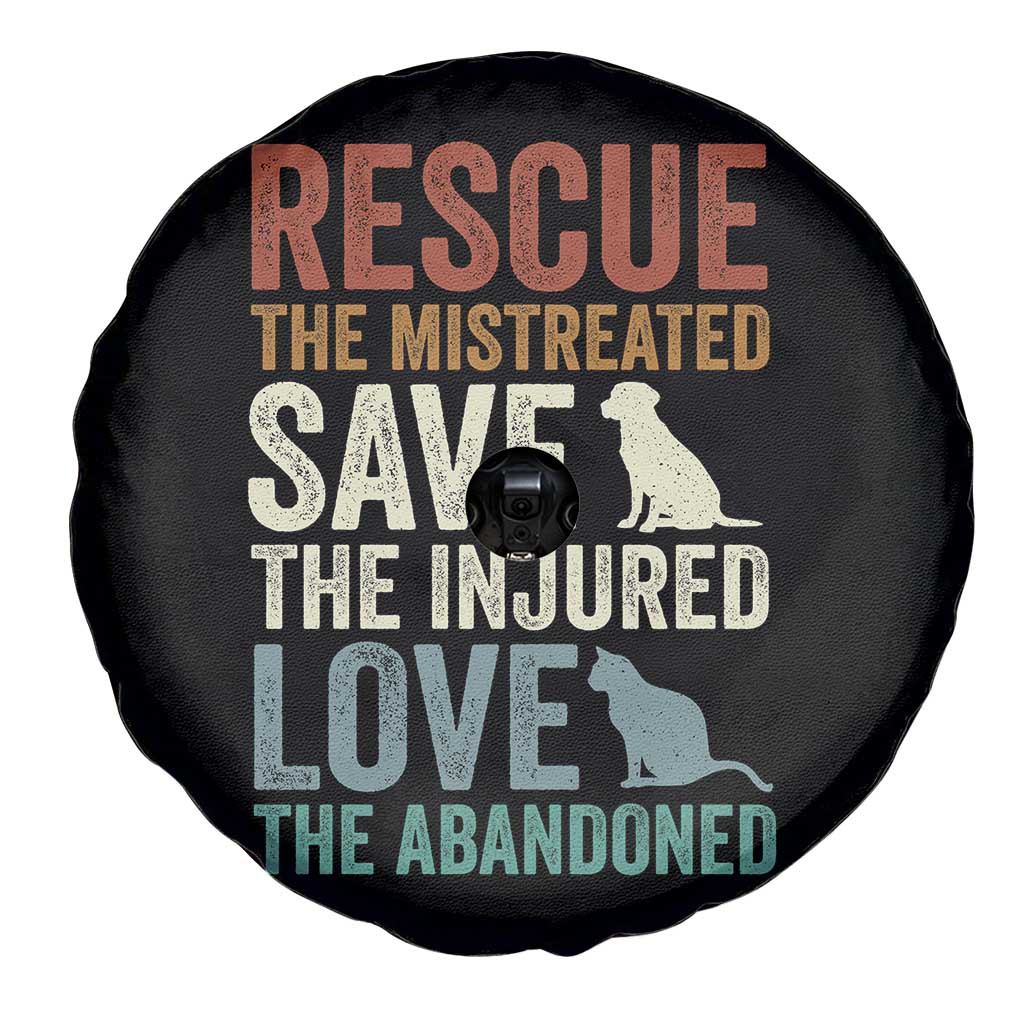 Adopt A Shelter Pet Spare Tire Cover Rescue Save Love Cat Dog Adoption Animal Rescue TS10 Print Your Wear