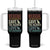 Adopt A Shelter Pet Tumbler With Handle Rescue Save Love Cat Dog Adoption Animal Rescue TS10 One Size: 40 oz Black Print Your Wear