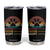 Rescue Dog Tumbler Cup Retro Adopt Rescue Foster Animal Shelter Volunteer TS10 Black Print Your Wear