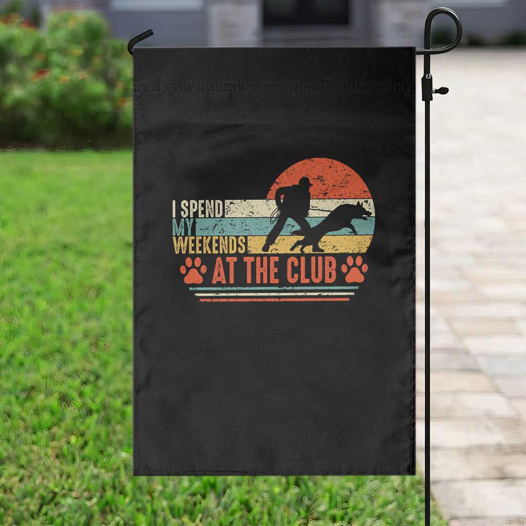 Funny IGP Bite Work Garden Flag Schutzhund Dog Training TS10 Print Your Wear