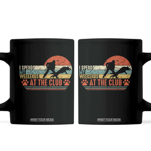 Funny IGP Bite Work Coffee Mug Schutzhund Dog Training TS10 Black Print Your Wear