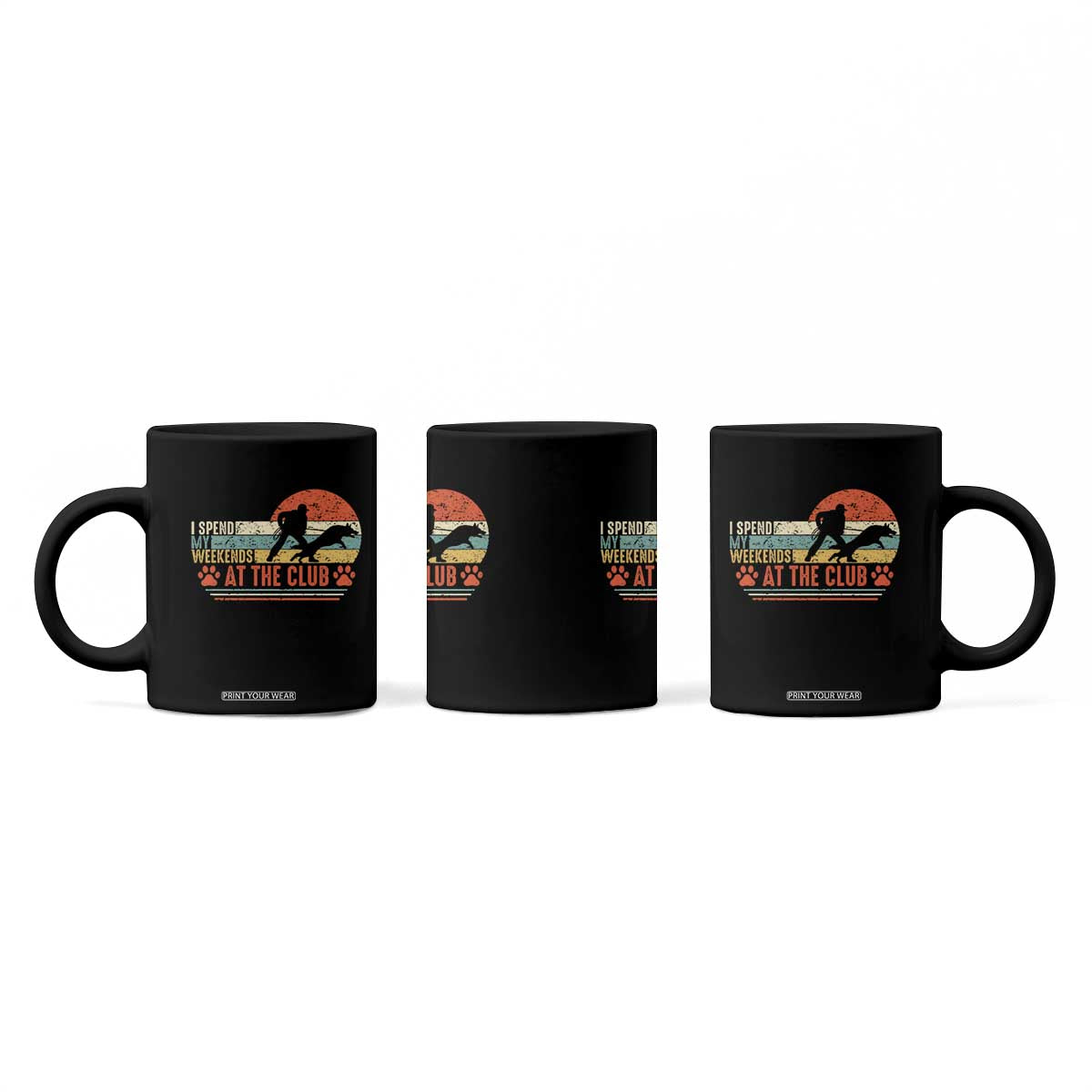 Funny IGP Bite Work Coffee Mug Schutzhund Dog Training TS10 Print Your Wear