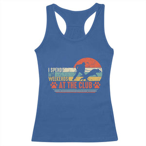 Funny IGP Bite Work Racerback Tank Top Schutzhund Dog Training TS10 Royal Blue Print Your Wear
