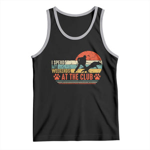Funny IGP Bite Work Tank Top Schutzhund Dog Training TS10 Black Athletic Heather Print Your Wear