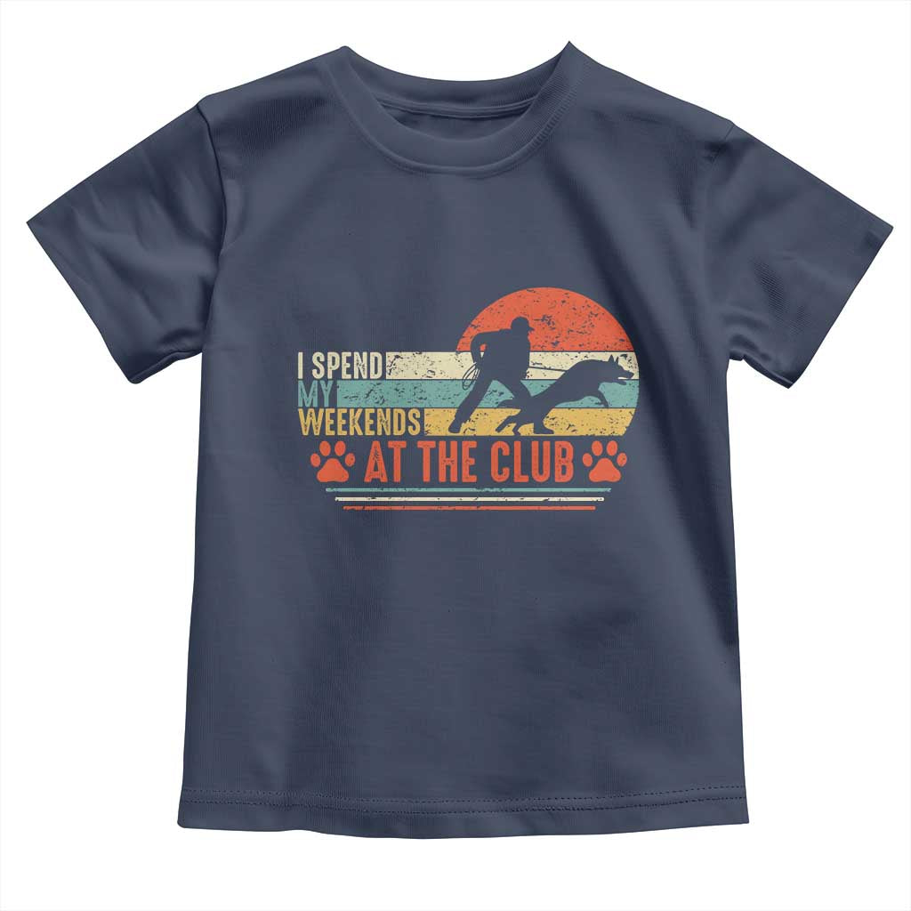 Funny IGP Bite Work Toddler T Shirt Schutzhund Dog Training TS10 Navy Print Your Wear