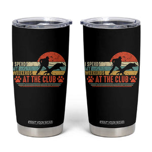Funny IGP Bite Work Tumbler Cup Schutzhund Dog Training TS10 Black Print Your Wear