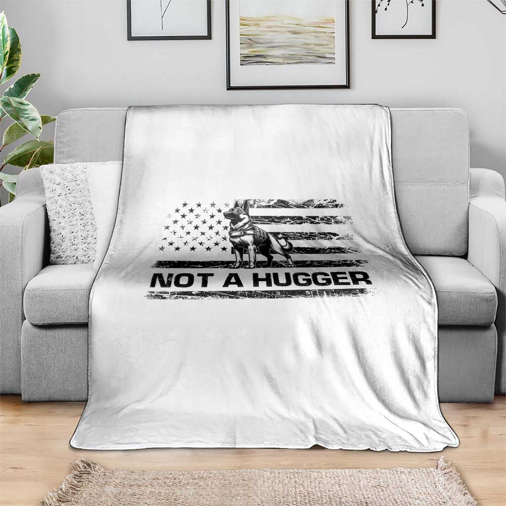 Belgian Malinois American Flag Throw Blanket K9 Dog Lovers German Shepherd TS10 Print Your Wear