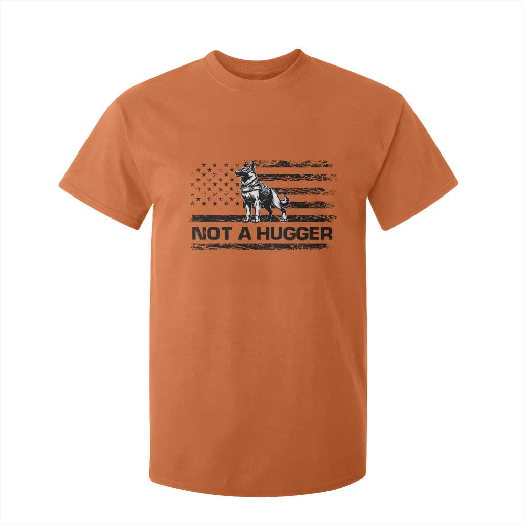 Belgian Malinois American Flag T Shirt For Kid K9 Dog Lovers German Shepherd TS10 Orange Print Your Wear