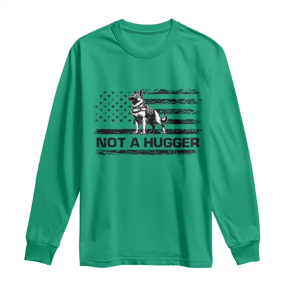Belgian Malinois American Flag Long Sleeve Shirt K9 Dog Lovers German Shepherd TS10 Irish Green Print Your Wear