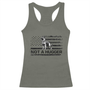 Belgian Malinois American Flag Racerback Tank Top K9 Dog Lovers German Shepherd TS10 Military Green Print Your Wear