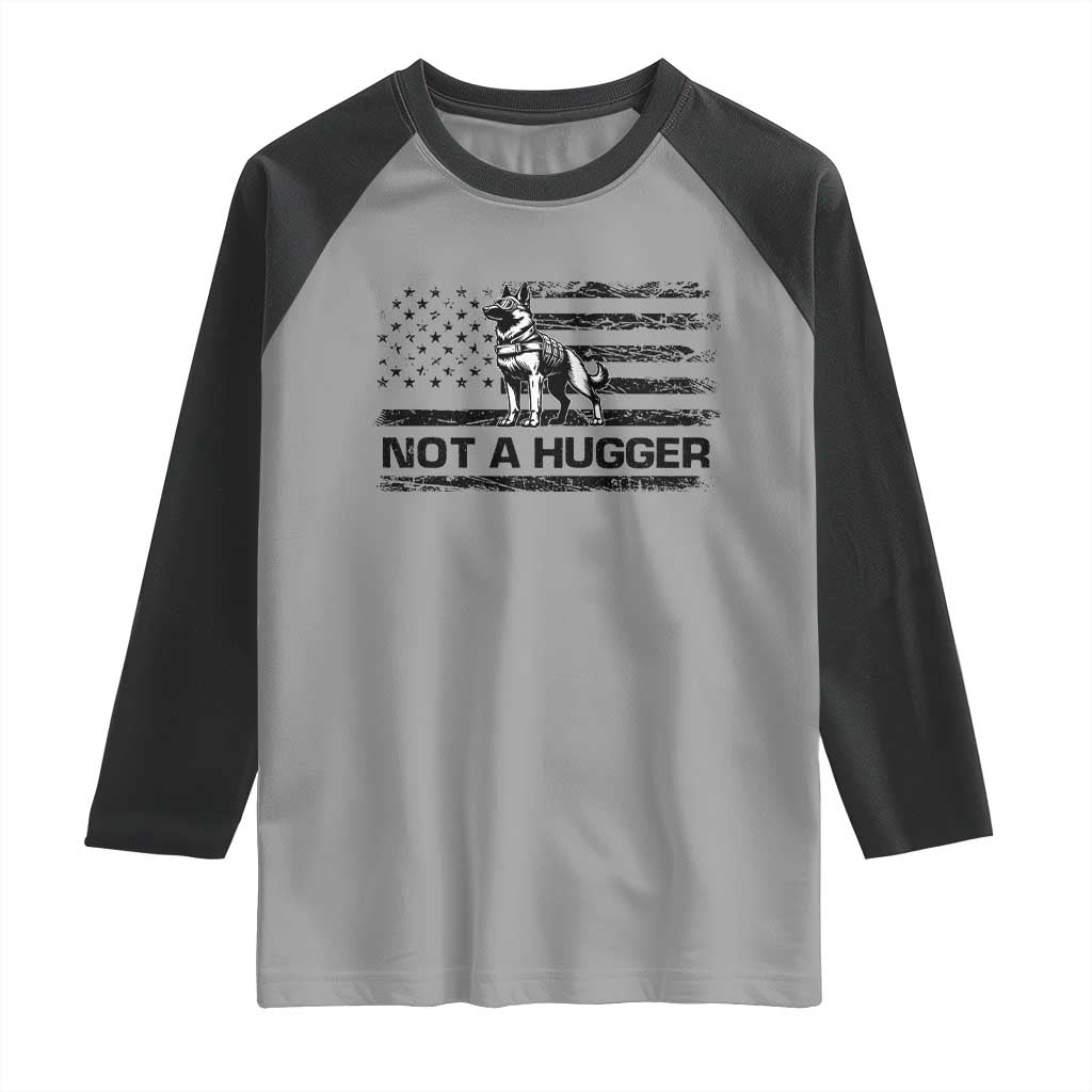 Belgian Malinois American Flag Raglan Shirt K9 Dog Lovers German Shepherd TS10 Sport Gray Black Print Your Wear