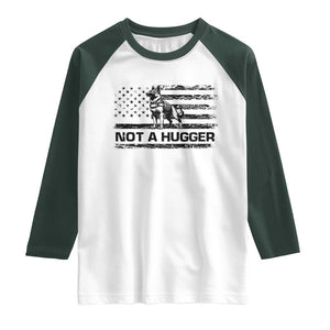 Belgian Malinois American Flag Raglan Shirt K9 Dog Lovers German Shepherd TS10 White Dark Forest Green Print Your Wear