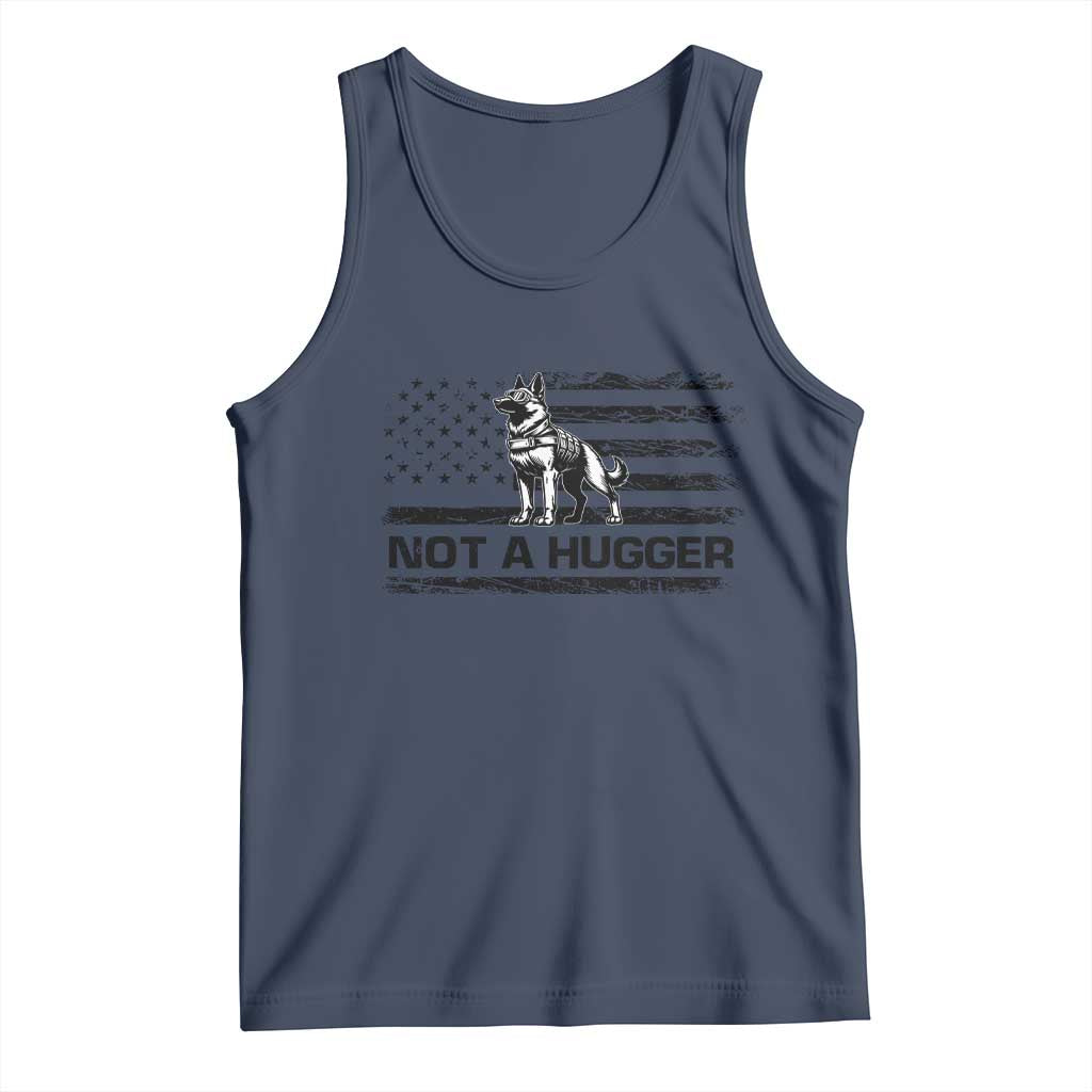 Belgian Malinois American Flag Tank Top K9 Dog Lovers German Shepherd TS10 Navy Print Your Wear