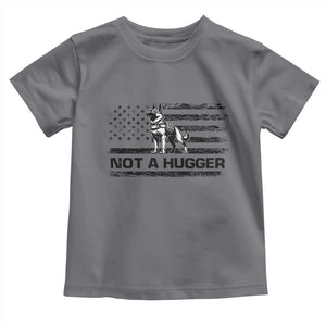 Belgian Malinois American Flag Toddler T Shirt K9 Dog Lovers German Shepherd TS10 Charcoal Print Your Wear