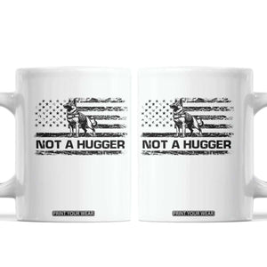 Belgian Malinois American Flag Coffee Mug K9 Dog Lovers German Shepherd TS10 White Print Your Wear