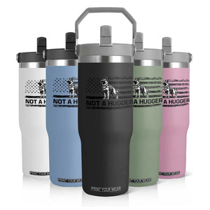 Belgian Malinois American Flag Flip Straw Tumbler K9 Dog Lovers German Shepherd TS10 Print Your Wear
