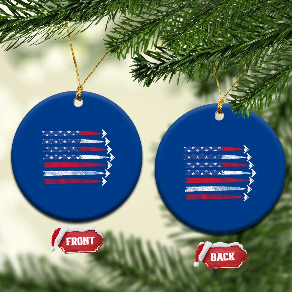 B2 Spirit Ceramic Ornament B-2 Stealth Bomber Aircraft American Flag Patriotic TS10 1pc Blue Print Your Wear
