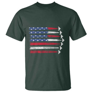 B2 Spirit T Shirt B-2 Stealth Bomber Aircraft American Flag Patriotic TS10 Dark Forest Green Print Your Wear