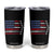 B2 Spirit Tumbler Cup B-2 Stealth Bomber Aircraft American Flag Patriotic TS10 Black Print Your Wear