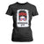 Boricua Girl T Shirt For Women Messy Bun Puerto Rican Flag Hibiscus Flower TS10 Black Print Your Wear