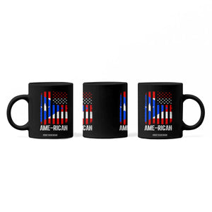 Puerto Rican American Flag Coffee Mug AME-RICAN Boricua Pride TS10 Print Your Wear