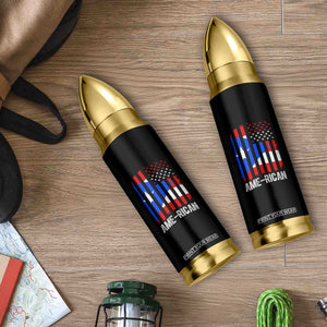 Puerto Rican American Flag Bullet Tumbler AME-RICAN Boricua Pride TS10 Print Your Wear