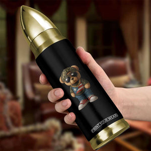 Camo Teddy Bear Puerto Rico Flag Bullet Tumbler Camouflage Rican Boricua TS10 Print Your Wear