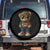 Camo Teddy Bear Puerto Rico Flag Spare Tire Cover Camouflage Rican Boricua TS10 No hole Black Print Your Wear