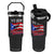 Puerto Rico Boricua Flip Straw Tumbler Vintage Coqui Puerto Rican Flag Pride Yo Soy Boricua TS10 One Size: 30 oz Black Print Your Wear