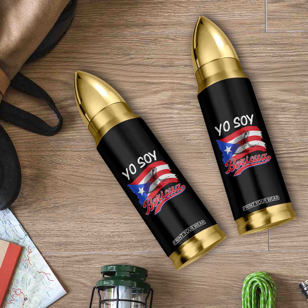 Puerto Rico Boricua Bullet Tumbler Vintage Coqui Puerto Rican Flag Pride Yo Soy Boricua TS10 Print Your Wear