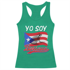 Puerto Rico Boricua Racerback Tank Top Vintage Coqui Puerto Rican Flag Pride Yo Soy Boricua TS10 Irish Green Print Your Wear