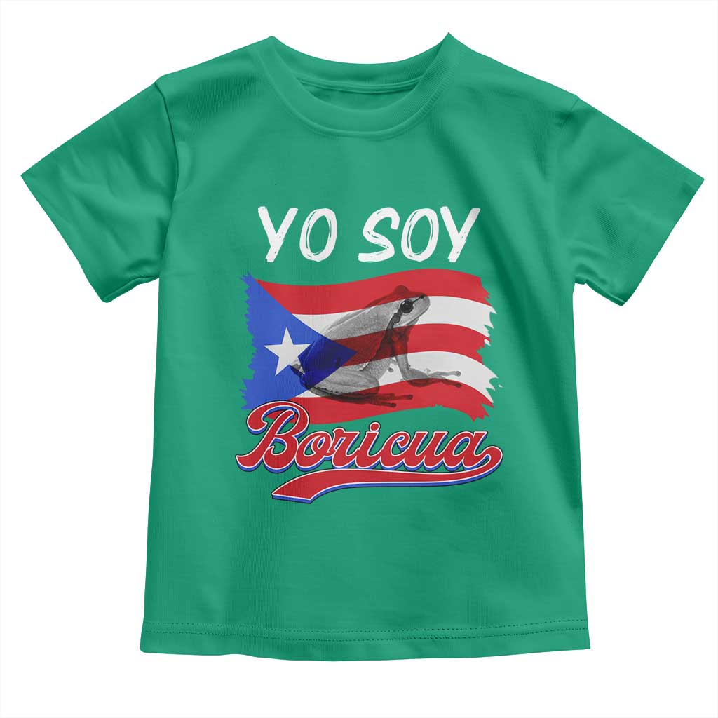Puerto Rico Boricua Toddler T Shirt Vintage Coqui Puerto Rican Flag Pride Yo Soy Boricua TS10 Irish Green Print Your Wear