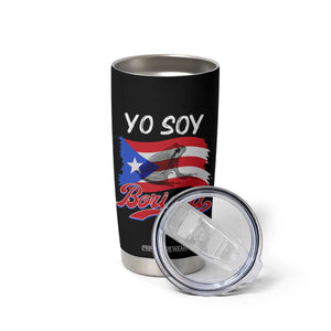 Puerto Rico Boricua Tumbler Cup Vintage Coqui Puerto Rican Flag Pride Yo Soy Boricua TS10 Print Your Wear