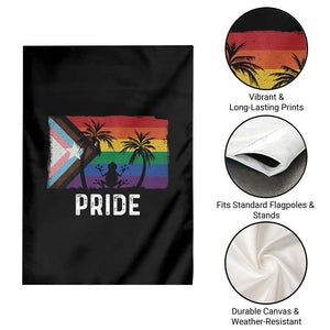 Puerto Rican LGBTQ Garden Flag Boricua Rainbow Flag Pride TS10 Print Your Wear