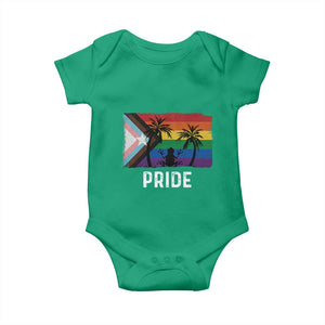Puerto Rican LGBTQ Baby Onesie Boricua Rainbow Flag Pride TS10 Irish Green Print Your Wear