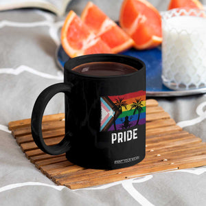 Puerto Rican LGBTQ Coffee Mug Boricua Rainbow Flag Pride TS10 Print Your Wear
